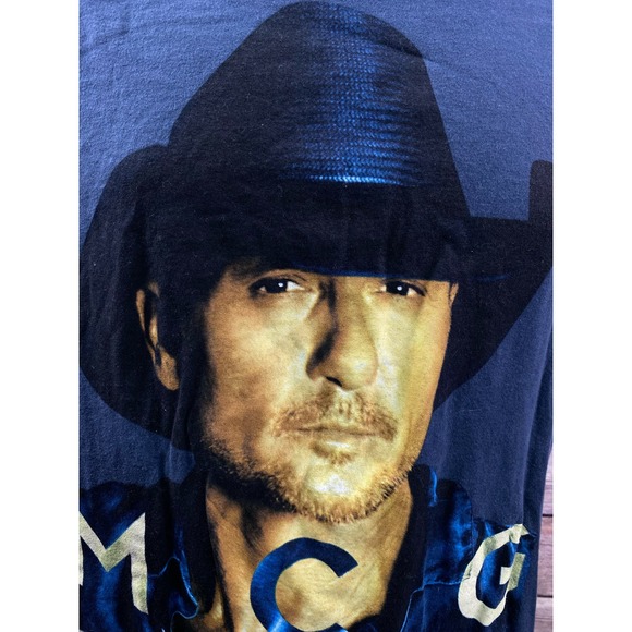 Tim Mcgraw's SOUL 2 SOUL Concert Tee-Shirt Small Blue - Picture 7 of 8